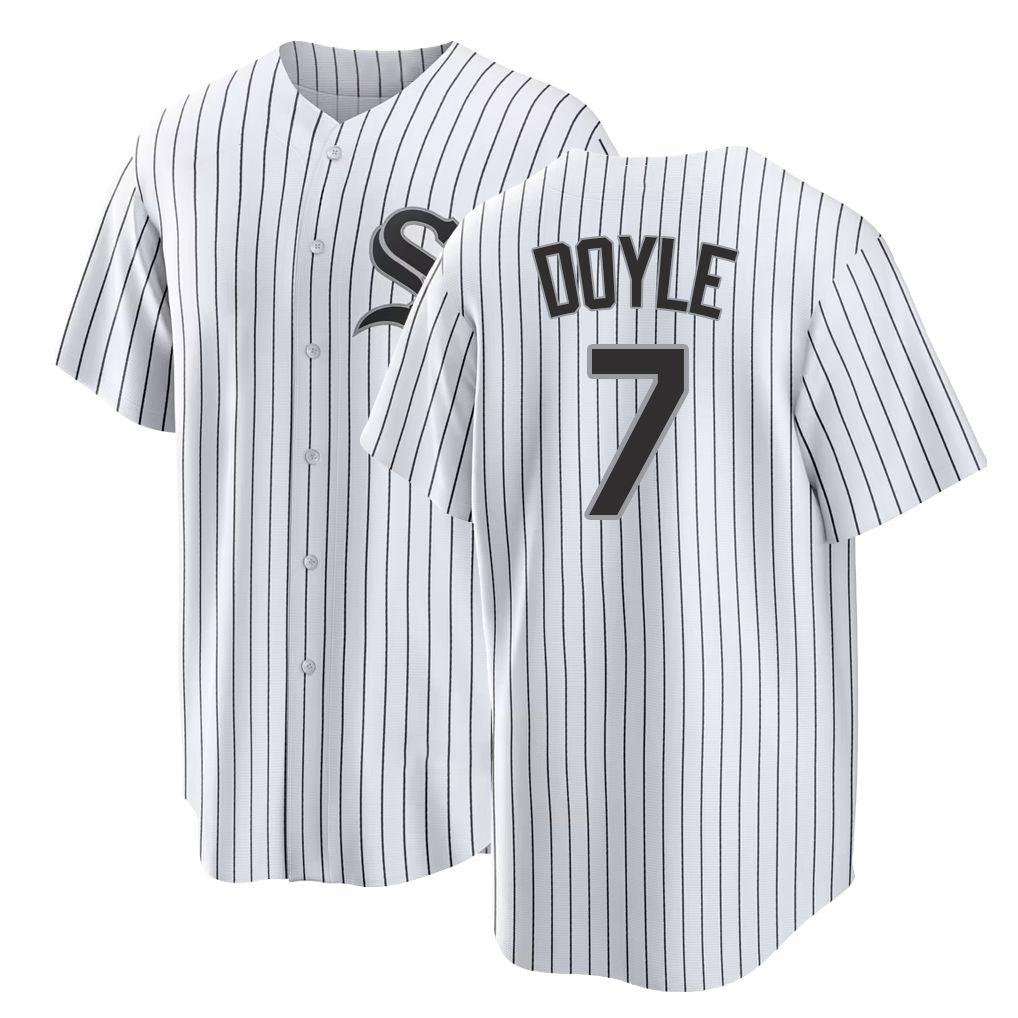 Chicago W #7 Doyle Player Baseball Short Sleeve White Jersey Brenton For Men Women Youth Gift