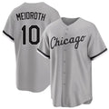 Chicago W #10 Meidroth Player Baseball Short Sleeve Gray Jersey Chase For Men Women Youth Gift