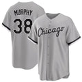 Chicago W #38 Murphy Player Baseball Short Sleeve Gray Jersey Chris For Men Women Youth Gift