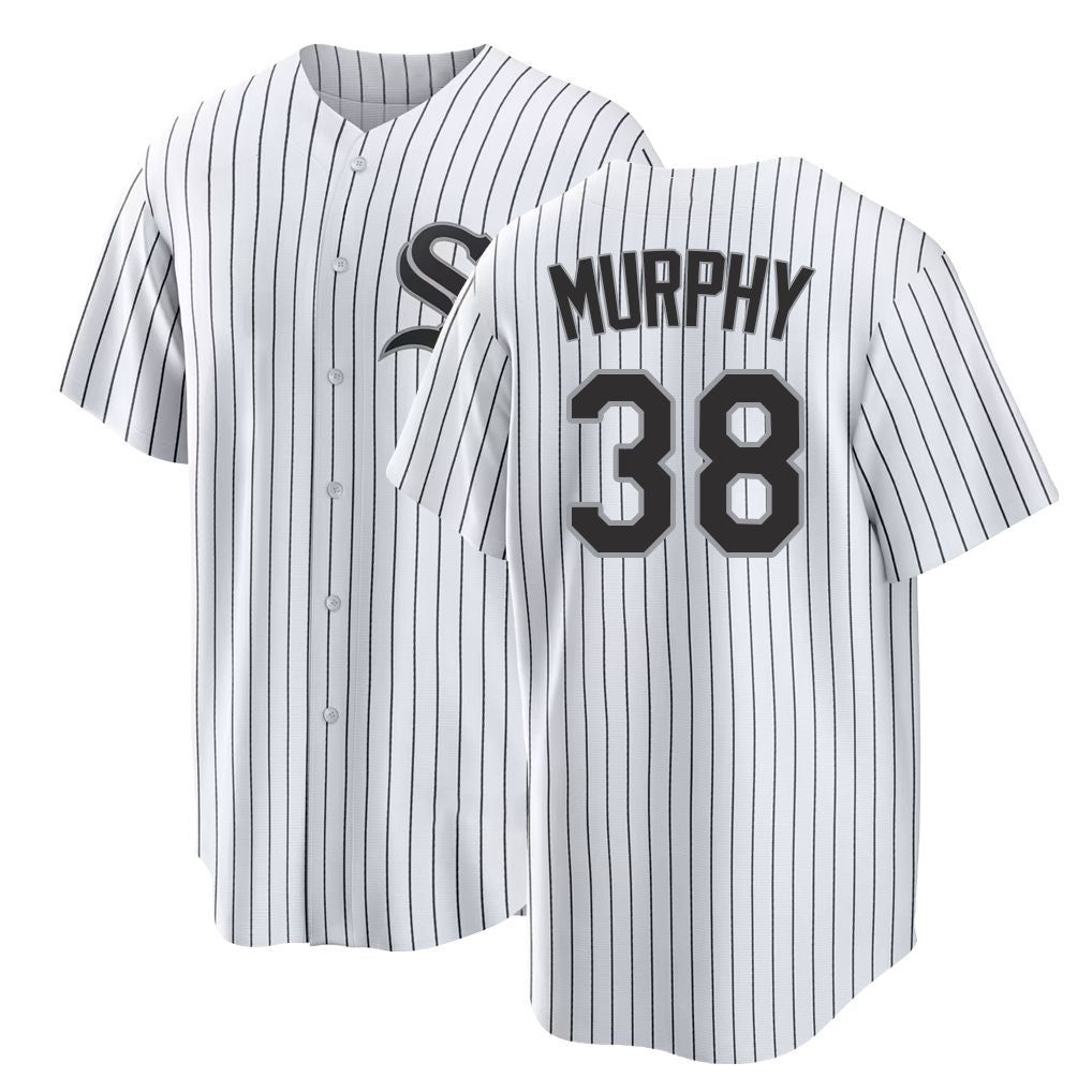 Chicago W #38 Murphy Player Baseball Short Sleeve White Jersey Chris For Men Women Youth Gift