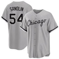 Chicago W #54 Sandlin Player Baseball Short Sleeve Gray Jersey David For Men Women Youth Gift
