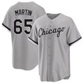 Chicago W #65 Martin Player Baseball Short Sleeve Gray Jersey Davis For Men Women Youth Gift