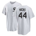 Chicago W #44 Hicks Player Baseball Short Sleeve White Jersey Jordan For Men Women Youth Gift