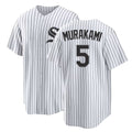 Chicago W #5 Murakami Player Baseball Short Sleeve White Jersey Munetaka For Men Women Youth Gift