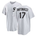 Chicago W #17 Antonacci Player Baseball Short Sleeve White Jersey Sam For Men Women Youth Gift
