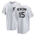 Chicago W #15 Newcomb Player Baseball Short Sleeve White Jersey Sean For Men Women Youth Gift