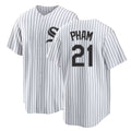 Chicago W #21 Pham Player Baseball Short Sleeve White Jersey Tommy For Men Women Youth Gift