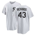 Chicago W #43 Richards Player Baseball Short Sleeve White Jersey Trevor For Men Women Youth Gift