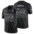 Cincinnati #89 Sample Player Football V Neck Short Sleeve Black Jersey Drew For Men Youth Women Gift