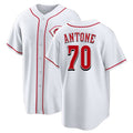 Cincinnati #70 Antone Player Baseball Short Sleeve White Jersey Tejay For Men Women Youth Gift