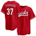 Cincinnati #37 Stephenson Player Baseball Short Sleeve Red Jersey Tyler For Men Women Youth Gift