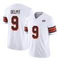 Cleveland #9 Delpit Player Football V Neck Short Sleeve Jersey White Grant For Men Youth Women Gift