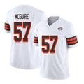 Cleveland #57 McGuire Player Football V Neck Short Sleeve Jersey White Isaiah For Men Youth Women Gift
