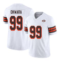 Cleveland #99 Okwara Player Football V Neck Short Sleeve Jersey White Julian For Men Youth Women Gift