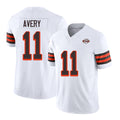 Cleveland #11 Avery Player Football V Neck Short Sleeve Jersey White Tre For Men Youth Women Gift