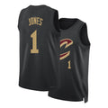 Cleveland #1 Jones Player Basketball Sleeveless Black Jersey Curtis For Adult Youth