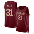 Cleveland #31 Allen Player Basketball Sleeveless Wine Jersey Jarrett For Adult Youth