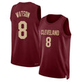 Cleveland #8 Watson Player Basketball Sleeveless Wine Jersey Peyton For Adult Youth