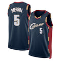 Cleveland #5 Merrill Player Basketball Sleeveless Navy Jersey Sam For Adult Youth