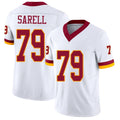 Washington #79 Sarell Player Football V Neck Short Sleeve White Jersey Foster For Men Youth Women Gift