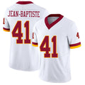 Washington #41 Jean-Baptiste Player Football V Neck Short Sleeve White Jersey Javontae For Men Youth Women Gift