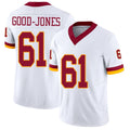Washington #61 Good-Jones Player Football V Neck Short Sleeve White Jersey Julian For Men Youth Women Gift