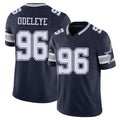 Dallas #96 Adedayo Player Football V Neck Short Sleeve Navy Jersey Odeleye For Men Youth Women Gift