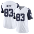 Dallas #83 Anthony Player Football V Neck Short Sleeve White Jersey Smith For Men Youth Women Gift