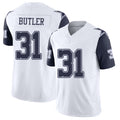Dallas #31 Butler Player Football V Neck Short Sleeve White Jersey Josh For Men Youth Women Gift