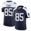 Dallas #85 Fant Player Football V Neck Short Sleeve Jersey Navy Princeton For Men Youth Women Gift