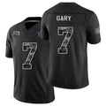 Dallas #7 Gary Player Football V Neck Short Sleeve Black Jersey Rashan For Men Youth Women Gift