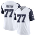 Dallas #77 Keegan Player Football V Neck Short Sleeve Jersey White Trevor For Men Youth Women Gift