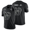 Denver #19 Mims Jr. Player Football V Neck Short Sleeve Black Jersey Marvin For Men Youth Women Gift