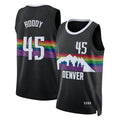 Denver #45 Roddy Player Basketball Sleeveless Black Jersey David For Adult Youth