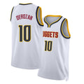 Denver #10 DeRozan Player Basketball Sleeveless White Jersey Demar For Adult Youth