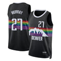 Denver #27 Murray Player Basketball Sleeveless Black Jersey Jamal For Adult Youth