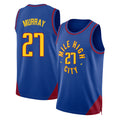 Denver #27 Murray Player Basketball Sleeveless Blue Jersey Jamal For Adult Youth