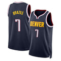 Denver #7 Brazile Player Basketball Sleeveless Navy Jersey Trevon For Adult Youth