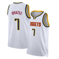 Denver #7 Brazile Player Basketball Sleeveless White Jersey Trevon For Adult Youth