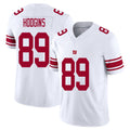 New York #89 Isaiah Player Football V Neck Short Sleeve White Jersey Hodgins For Men Youth Women Gift