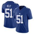 New York #51 Jack Player Football V Neck Short Sleeve Royal Jersey Kelly For Men Youth Women Gift