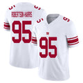 New York #95 Robertson-Harris Player Football V Neck Short Sleeve White Jersey Roy For Men Youth Women Gift