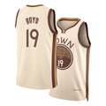 Golden State #19 Boyd Player Basketball Sleeveless Cream Jersey Nick For Adult Youth