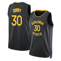 Golden State #30 Curry Player Basketball Sleeveless Black Jersey Stephen For Adult Youth