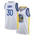 Golden State #30  Curry Player Basketball Sleeveless White Jersey Stephen For Adult Youth