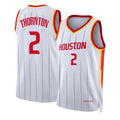 Houston #2 Thornton Player Basketball Sleeveless White Jersey Bruce For Adult Youth