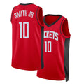 Houston #10 Smith Jr. Player Basketball Sleeveless Red Jersey Jabari For Adult Youth