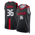 Houston #36 Smart Player Basketball Sleeveless Black Jersey Marcus For Adult Youth