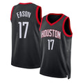 Houston #17 Eason Player Basketball Sleeveless Black Jersey Tari For Adult Youth