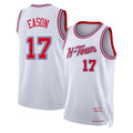 Houston #17 Eason Player Basketball Sleeveless White Jersey Tari For Adult Youth